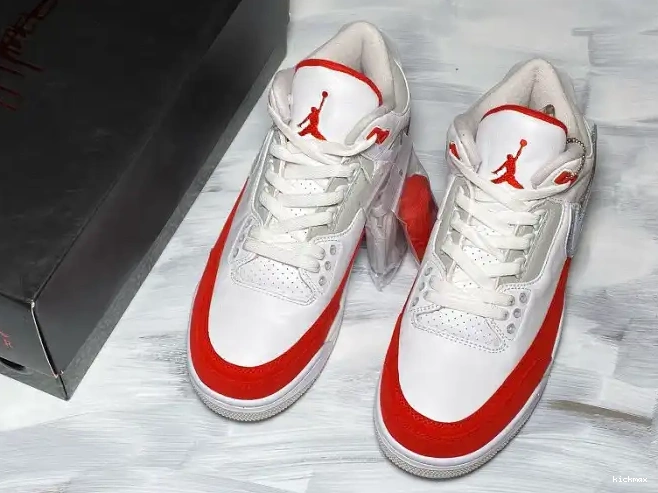 Cheap MAX 3 CJ0939-100 Retro University Air Jordan Red White Tinker 0404